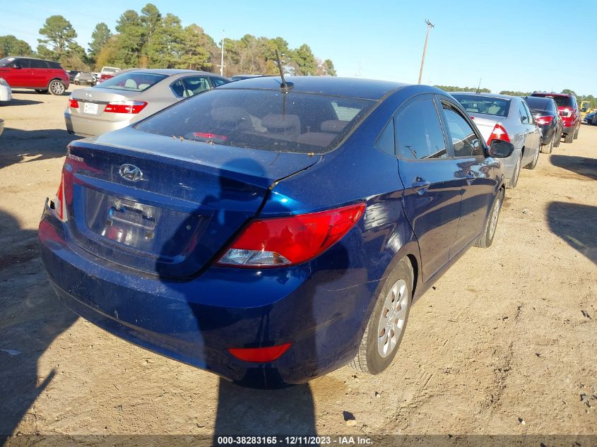 2016 HYUNDAI ACCENT SE - KMHCT4AE8GU998886