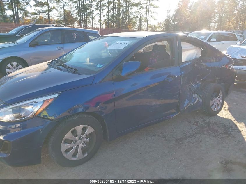 2016 HYUNDAI ACCENT SE - KMHCT4AE8GU998886