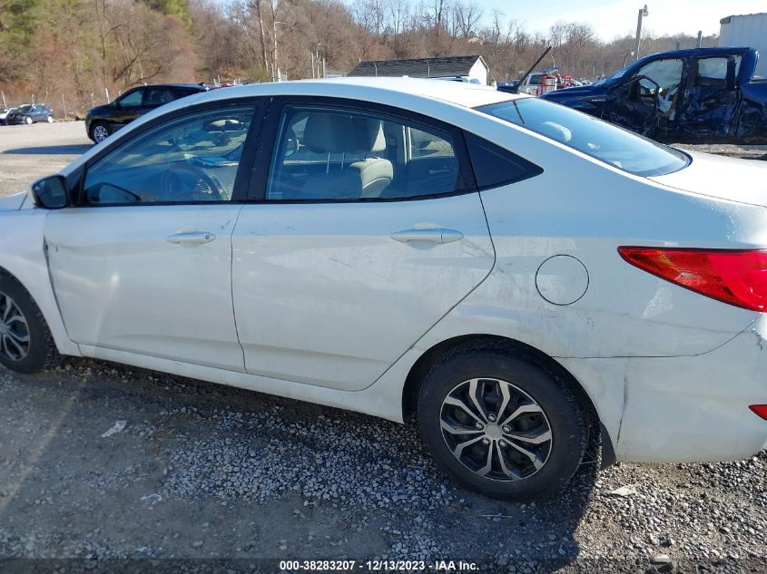 2015 HYUNDAI ACCENT GLS - KMHCT4AEXFU799403