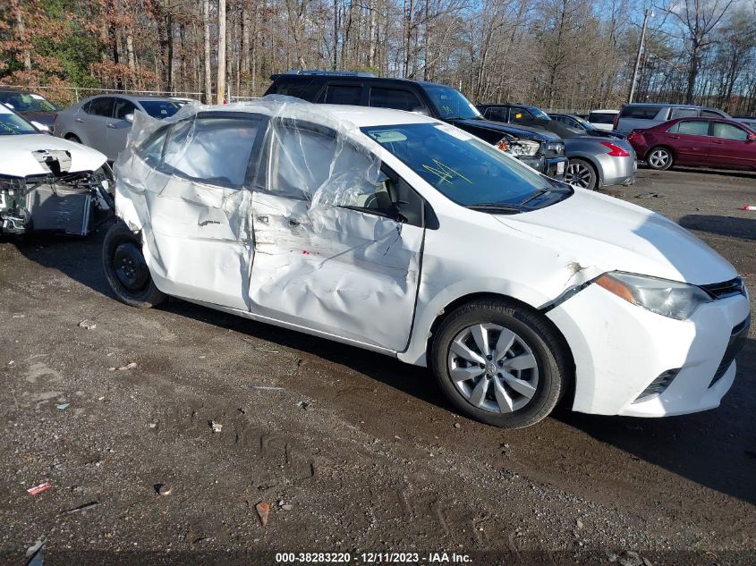 2016 TOYOTA COROLLA LE - 5YFBURHE5GP463706