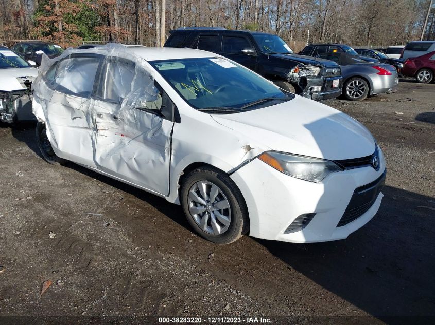 2016 TOYOTA COROLLA LE - 5YFBURHE5GP463706