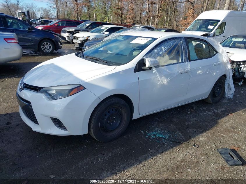 2016 TOYOTA COROLLA LE - 5YFBURHE5GP463706