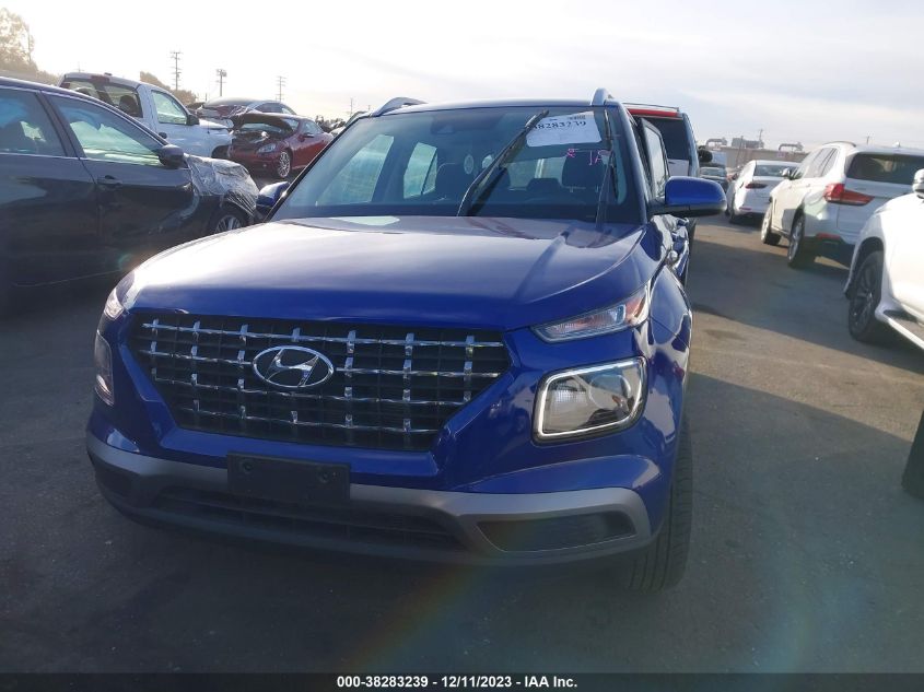 2022 HYUNDAI VENUE SEL/LIMITED - KMHRC8A37NU195483