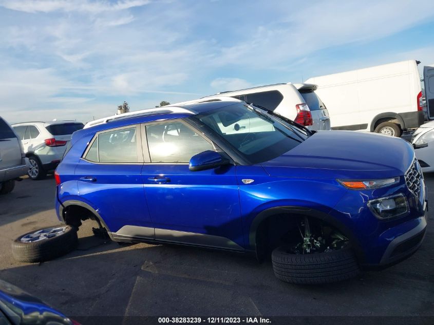 2022 HYUNDAI VENUE SEL/LIMITED - KMHRC8A37NU195483