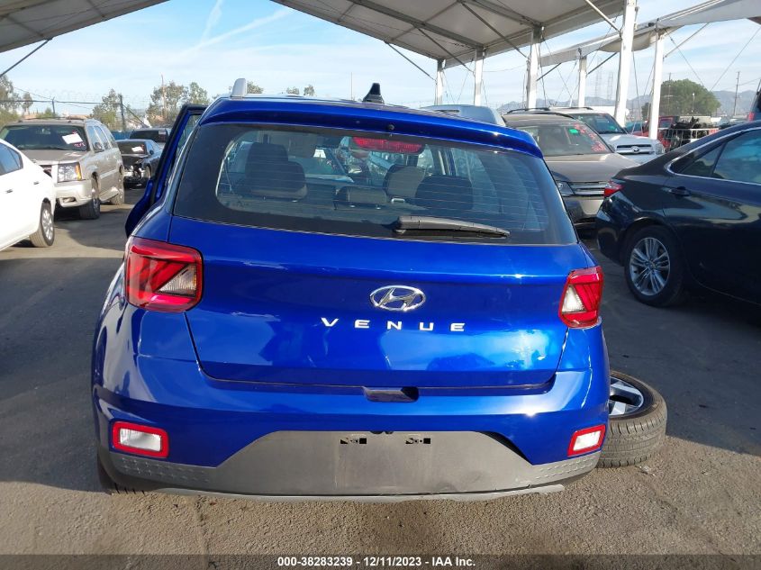 2022 HYUNDAI VENUE SEL/LIMITED - KMHRC8A37NU195483