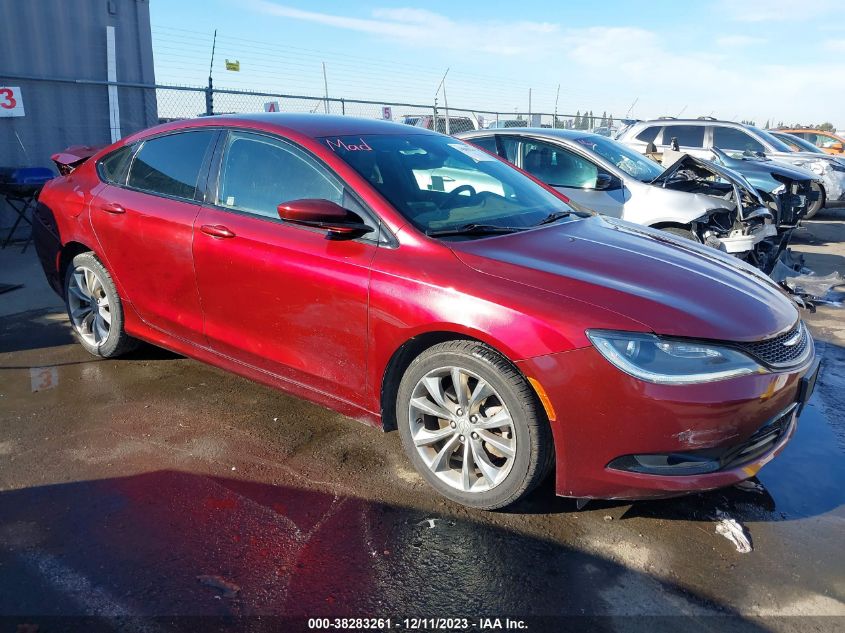 2015 CHRYSLER 200 S - 1C3CCCBG7FN613507