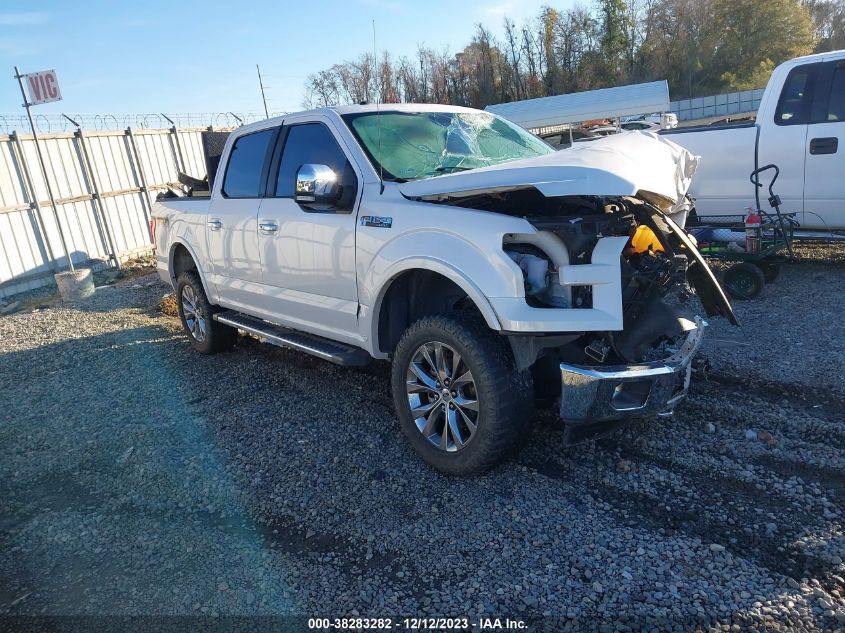 2017 FORD F-150 LARIAT - 1FTEW1EF5HKD05260