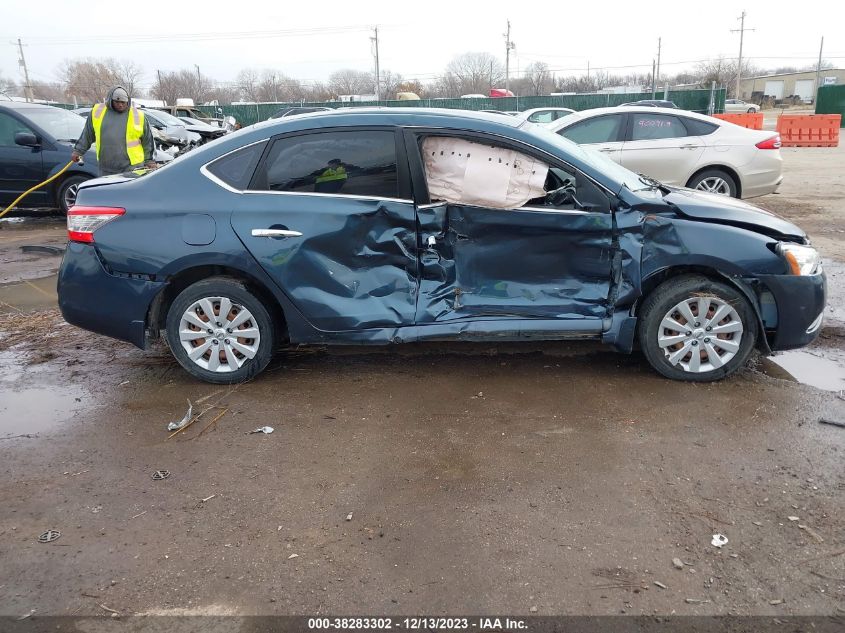 2014 NISSAN SENTRA S/SV/SR/SL - 3N1AB7AP8EY204659