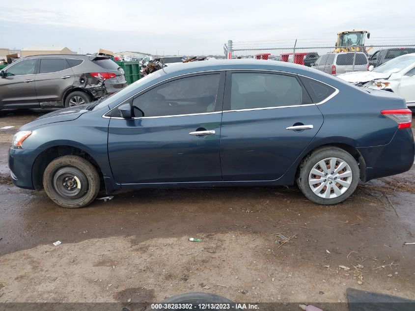 2014 NISSAN SENTRA S/SV/SR/SL - 3N1AB7AP8EY204659