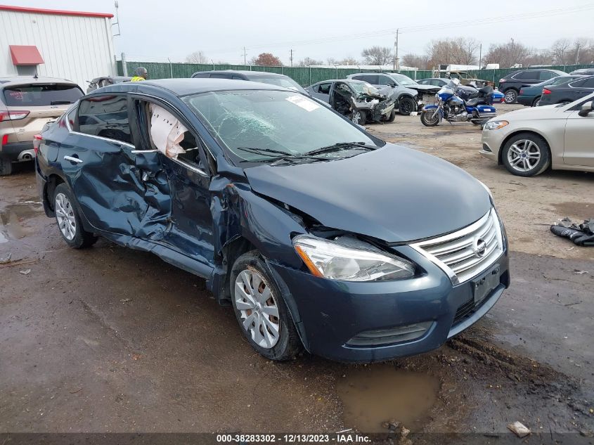 2014 NISSAN SENTRA S/SV/SR/SL - 3N1AB7AP8EY204659