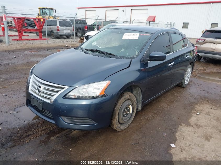 2014 NISSAN SENTRA S/SV/SR/SL - 3N1AB7AP8EY204659