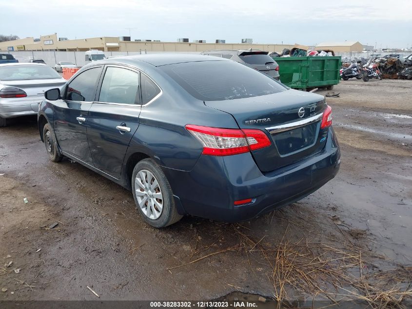 2014 NISSAN SENTRA S/SV/SR/SL - 3N1AB7AP8EY204659