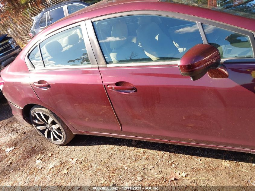 2015 HONDA CIVIC EX-L - 2HGFB2F90FH541609