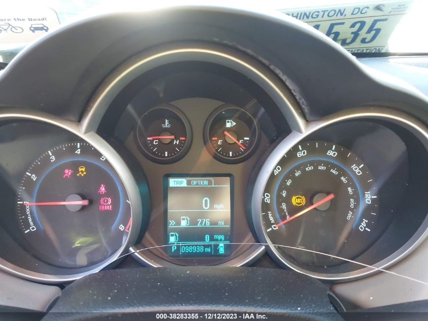 2015 CHEVROLET CRUZE 1LT AUTO - 1G1PC5SB4F7172705