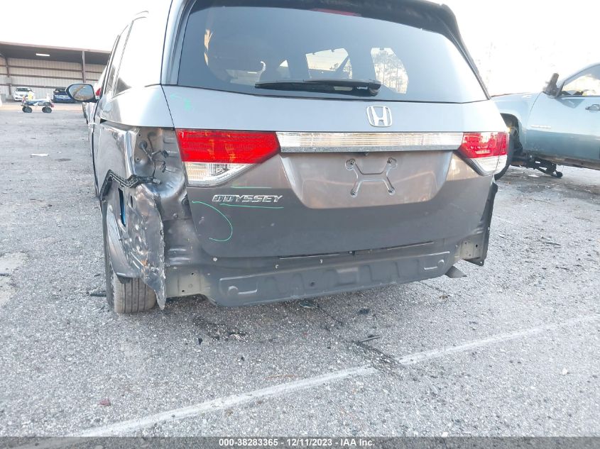 2015 HONDA ODYSSEY EXL - 5FNRL5H62FB057833