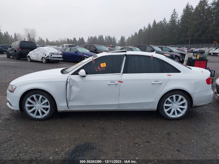 2013 AUDI A4 PREMIUM PLUS - WAUFFAFL1DN035698