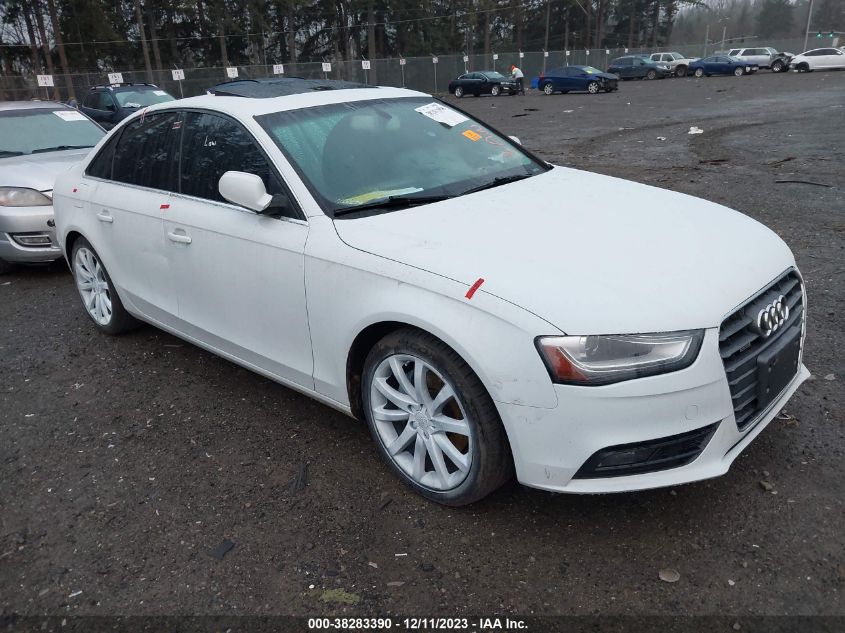 2013 AUDI A4 PREMIUM PLUS - WAUFFAFL1DN035698