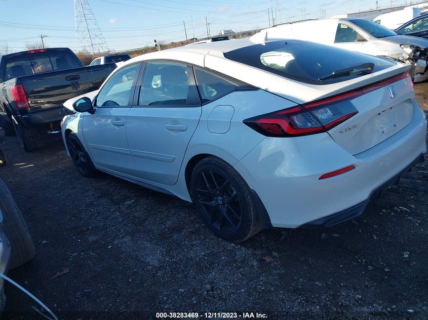 VIN 19XFL2H84NE023495 2022 HONDA CIVIC SPORT