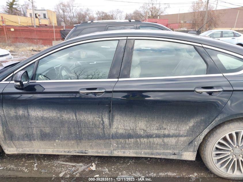 2017 FORD FUSION SE - 3FA6P0T95HR177791