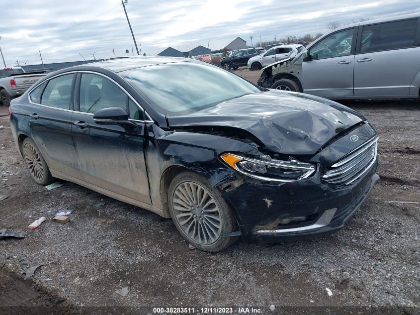 2017 FORD FUSION SE - 3FA6P0T95HR177791