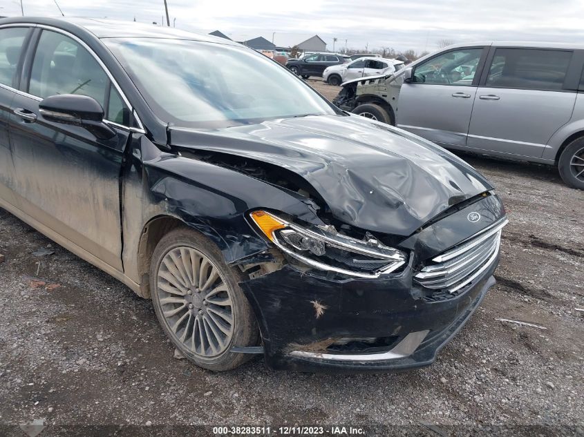 2017 FORD FUSION SE - 3FA6P0T95HR177791