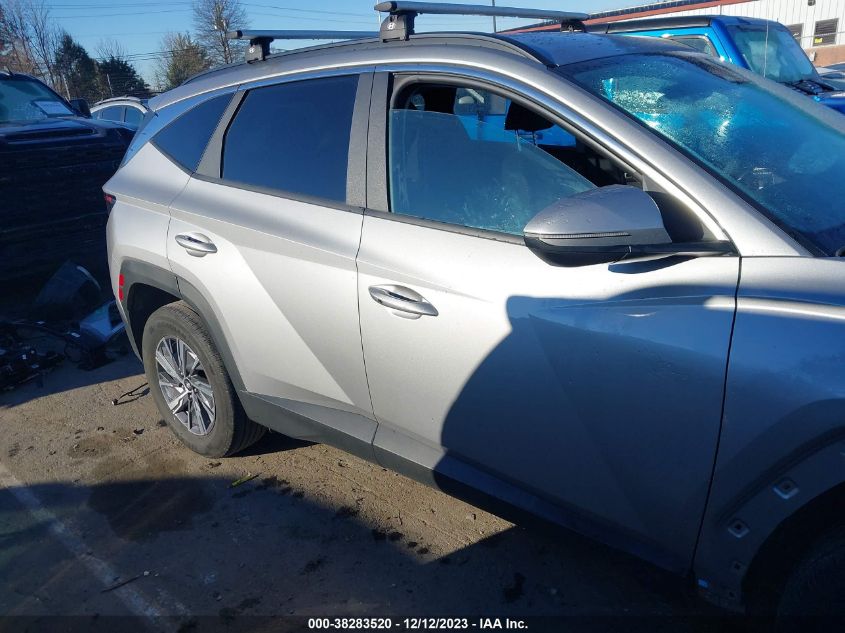 2022 HYUNDAI TUCSON HYBRID BLUE - KM8JBCA12NU044424