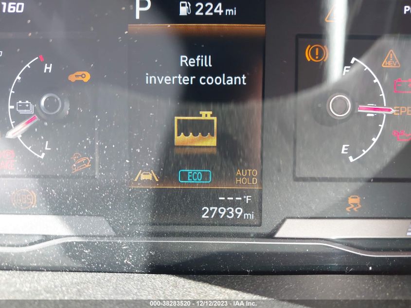 2022 HYUNDAI TUCSON HYBRID BLUE - KM8JBCA12NU044424