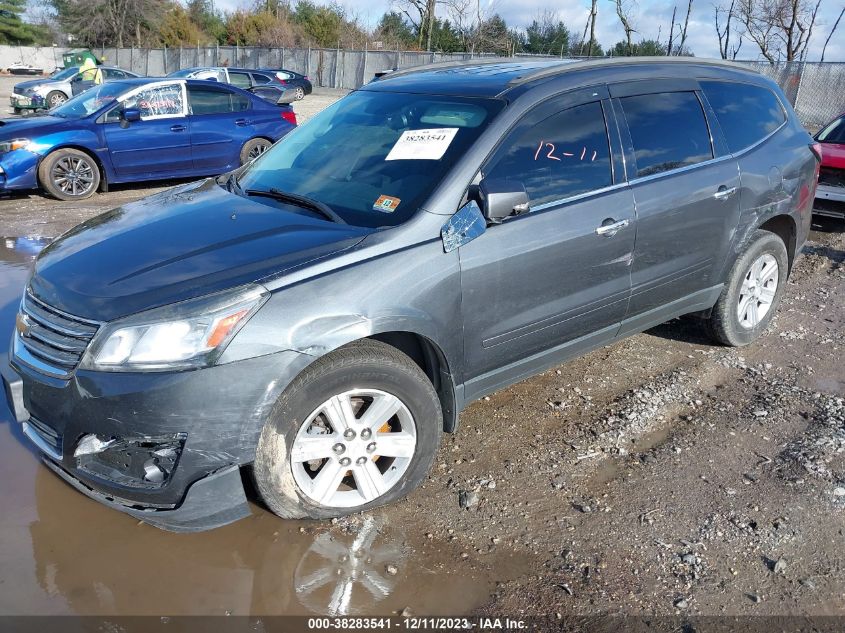 2013 CHEVROLET TRAVERSE 1LT - 1GNKVGKD9DJ148383