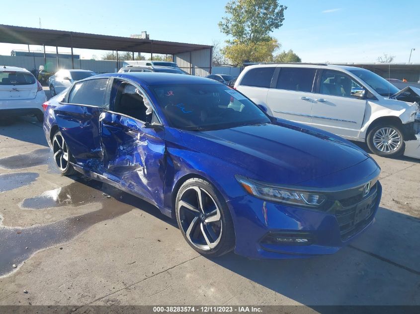 2019 HONDA ACCORD SPORT - 1HGCV1F3XKA065636