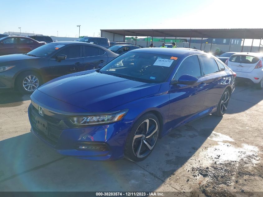 VIN 1HGCV1F3XKA065636 2019 HONDA ACCORD SPORT