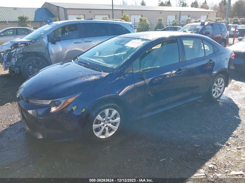 2020 TOYOTA COROLLA LE - JTDEPRAEXLJ061919