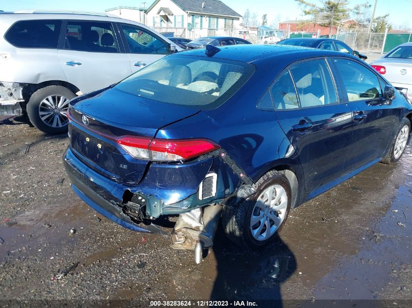 2020 TOYOTA COROLLA LE - JTDEPRAEXLJ061919