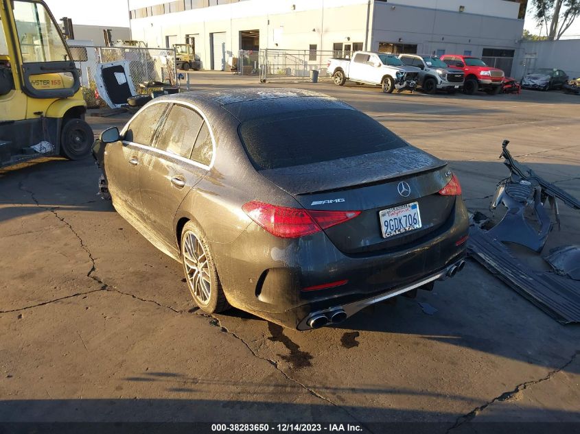 2023 MERCEDES-BENZ AMG C 43 4MATIC W1KAF8HB2PR100247