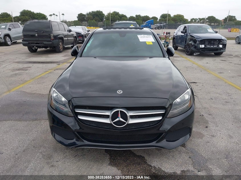 VIN 55SWF4JB4JU253436 2018 MERCEDES-BENZ C 300