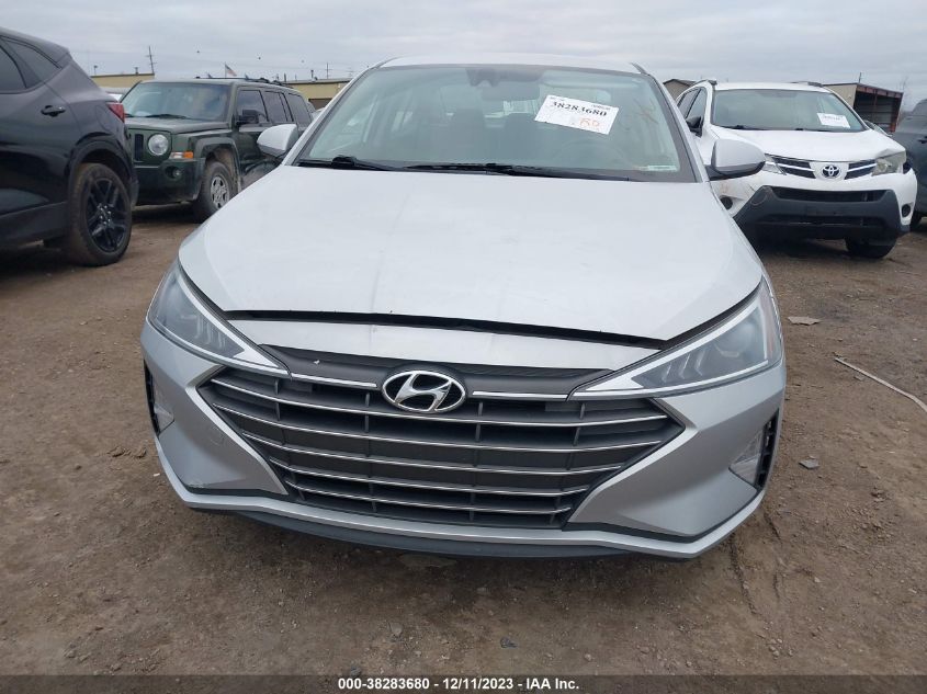 2019 HYUNDAI ELANTRA SEL - KMHD84LF8KU755972