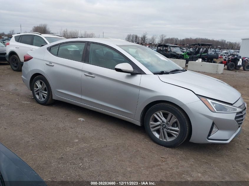 2019 HYUNDAI ELANTRA SEL - KMHD84LF8KU755972