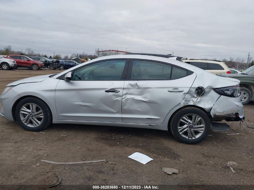 2019 HYUNDAI ELANTRA SEL - KMHD84LF8KU755972