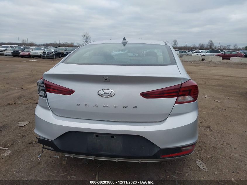 2019 HYUNDAI ELANTRA SEL - KMHD84LF8KU755972