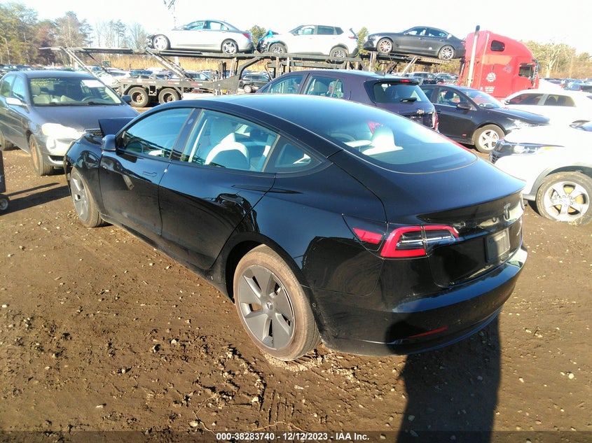 VIN 5YJ3E1EB0MF020075 2021 TESLA MODEL 3 LONG RANGE DUAL MOTOR ALL-WHEEL DRIVE