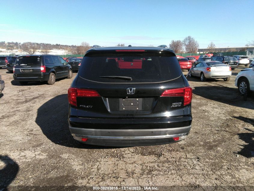 2017 HONDA PILOT TOURING - 5FNYF6H9XHB086616