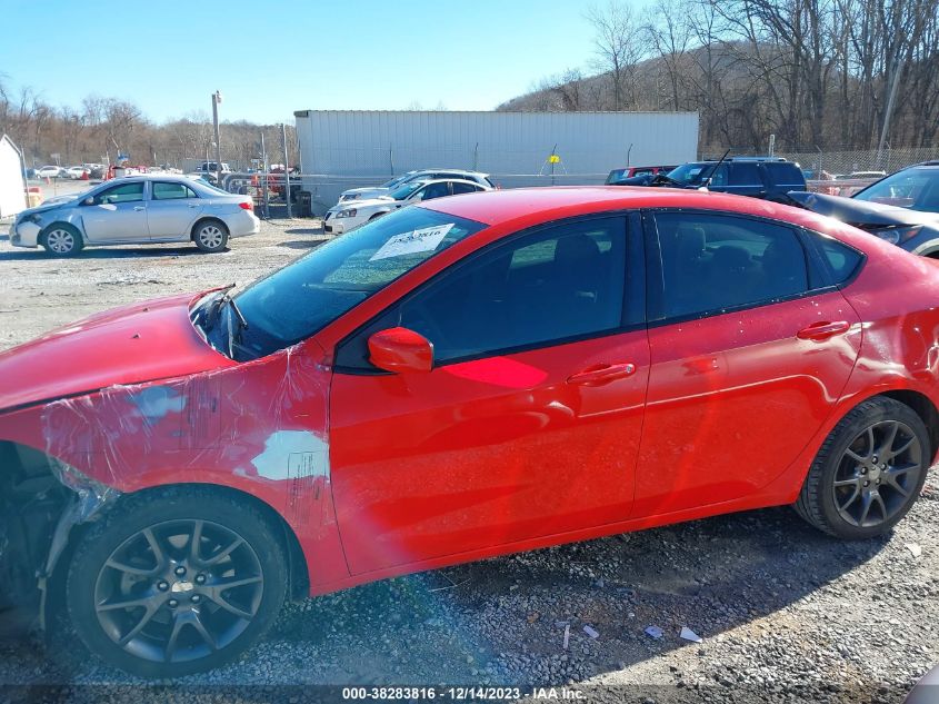 2016 DODGE DART SE - 1C3CDFAA1GD685208