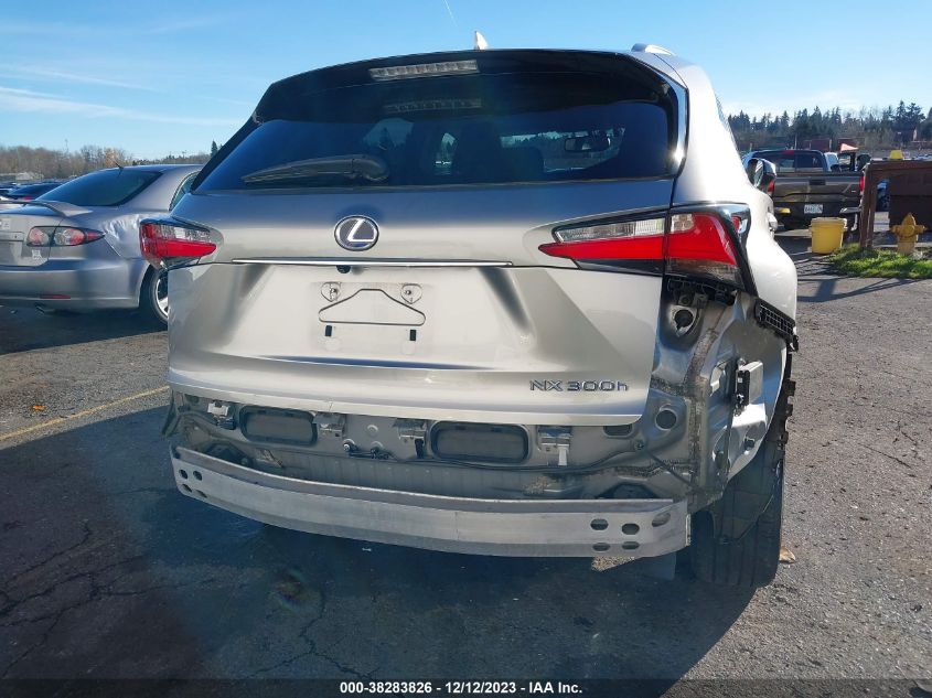 2015 LEXUS NX 300H JTJBJRBZ1F2016143