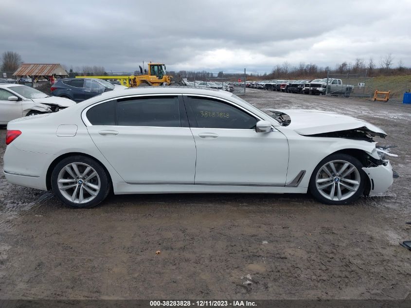 2016 BMW 750 XI - WBA7F2C55GG419122
