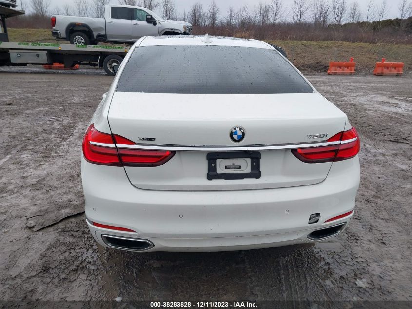 2016 BMW 750 XI - WBA7F2C55GG419122
