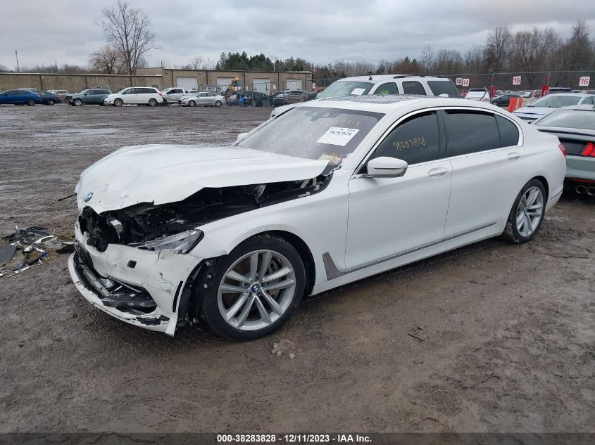 2016 BMW 750 XI - WBA7F2C55GG419122