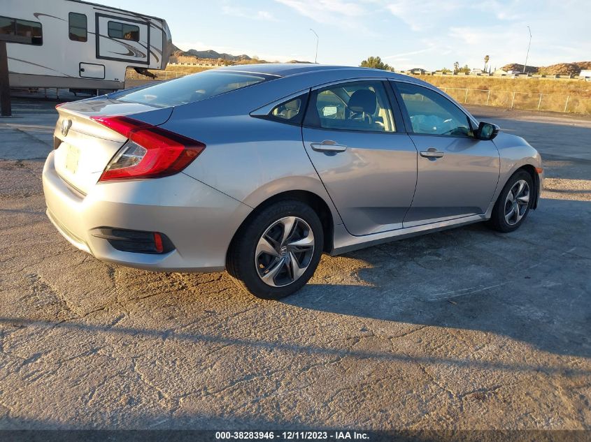 2019 HONDA CIVIC LX - 2HGFC2F61KH513329