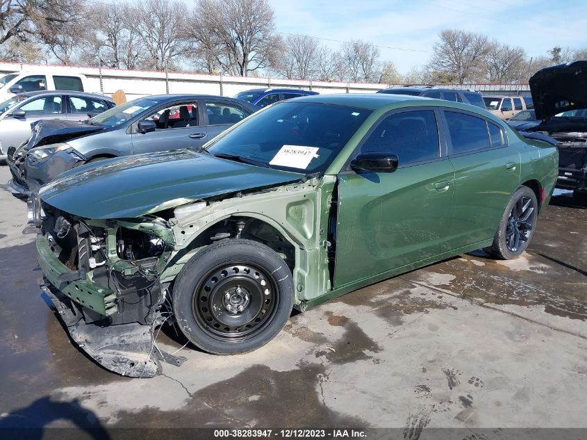 2022 DODGE CHARGER SXT RWD - 2C3CDXBG1NH161775