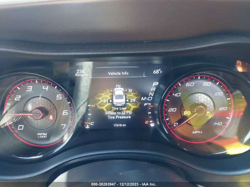 2022 DODGE CHARGER SXT RWD - 2C3CDXBG1NH161775