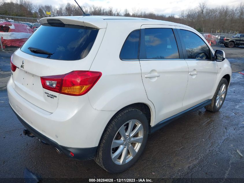 2014 MITSUBISHI OUTLANDER SPORT SE - 4A4AR4AUXEE019600