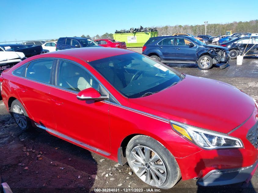 2017 HYUNDAI SONATA SPORT/LIMITED - 5NPE34AF8HH529864